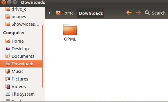A picture named opmlFolder.jpeg